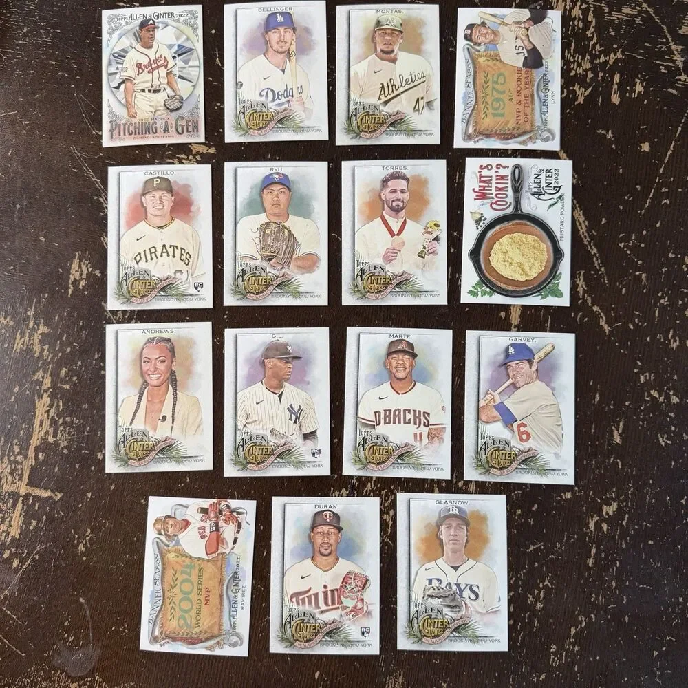 2022 Allen Ginter Baseball Cards Lot 200 + NM Witt Jr RC Ohtani Soto Acuna Jr